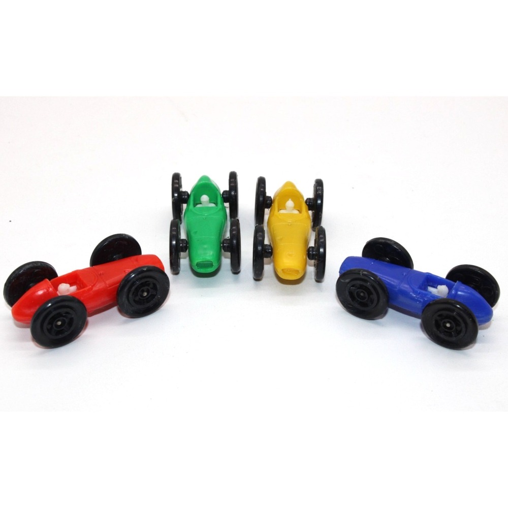 Vintage 60s Plastic Race Car Lot of 4‎ - Vanwall Formula 1 Indy 500